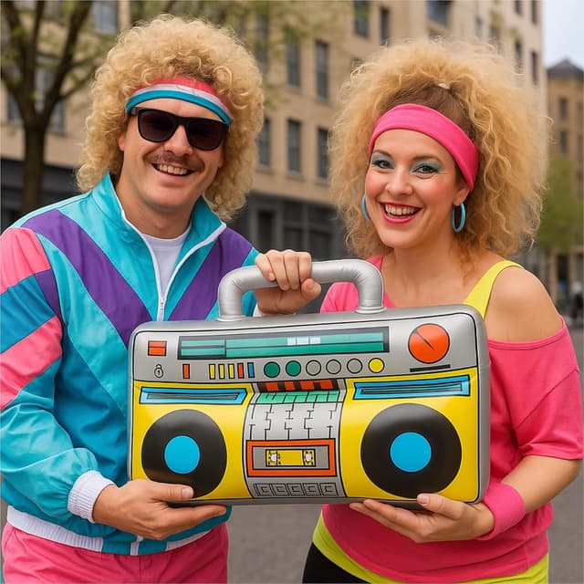 Thumbnail 1 de Radio gonflable ghetto blaster 75 cm