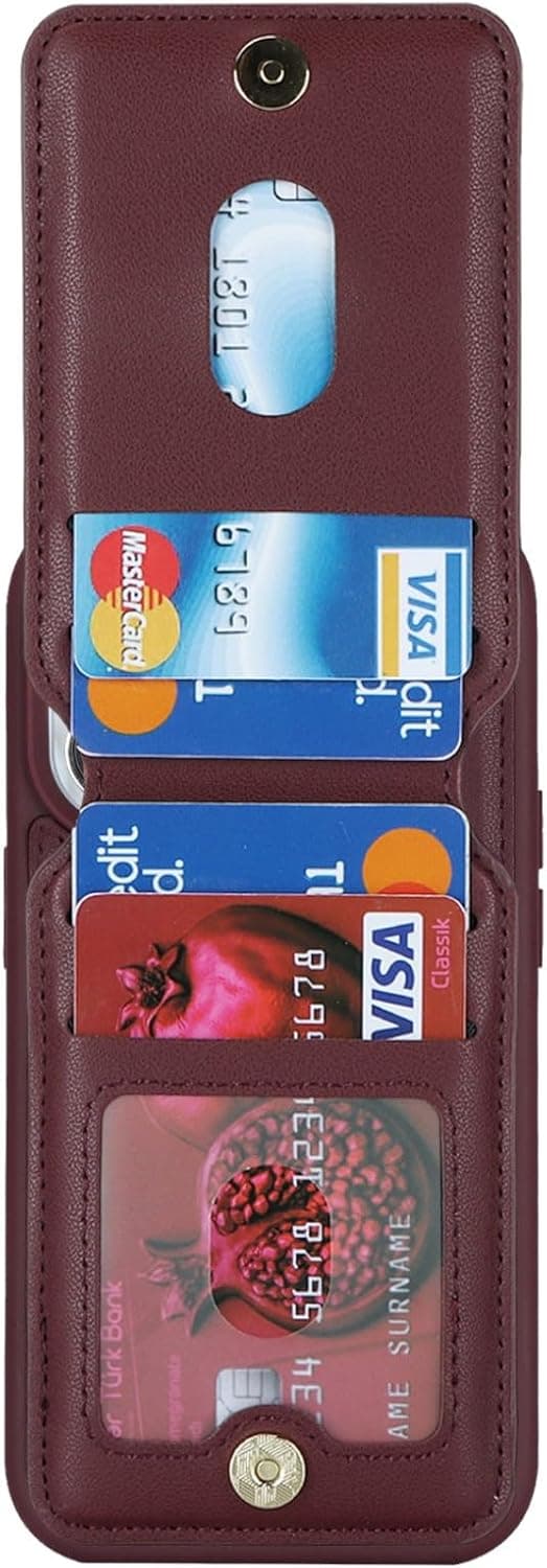 Detalle 2 de Zouzt iPhone 15 Pro wallet case, 2 in 1