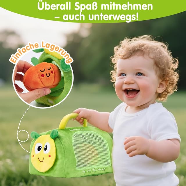 Thumbnail 4 de hahaland Baby Spielzeug 6-12 Monate Gemüs e Obst Plüsch