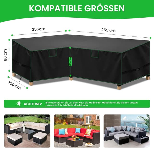 Thumbnail 1 de PATWING Lounge Abdeckung 255x255x100x80/65 cm