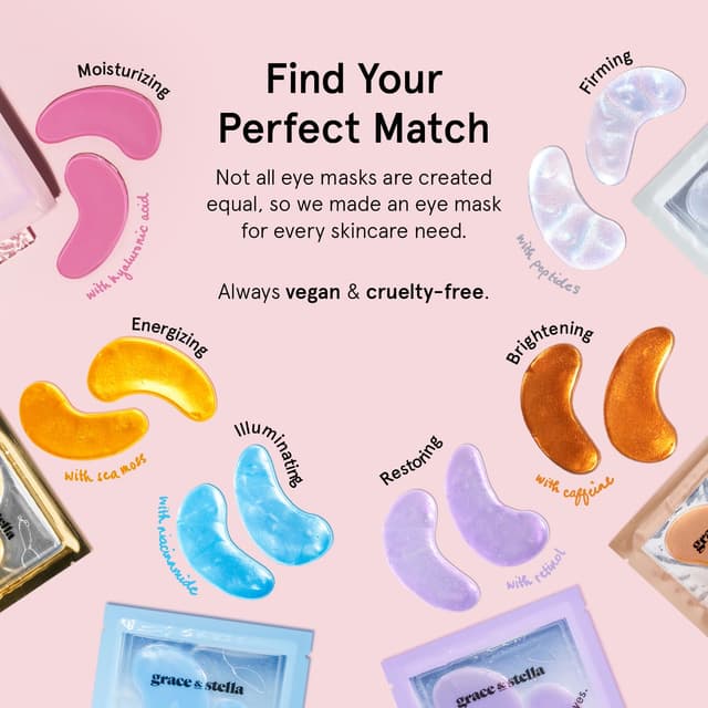 Detalle de grace & stella Under Eye Masks, 24 Pairs