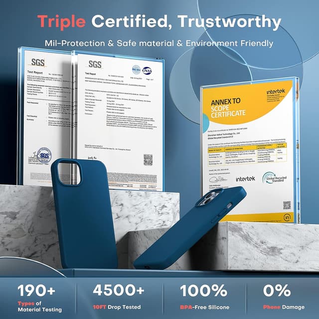 Thumbnail 4 de TOCOL Silicone for iPhone 14 6.1-inch case