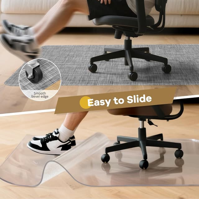 Thumbnail 3 de BesWin 120x150cm Office Chair Mat