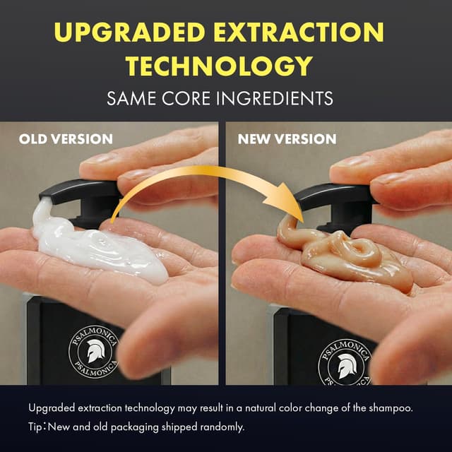 Detalle de Root Activator Shampoo for Men (Made in USA) — Herbal Hair Growth Shampoo for Thinning Hair