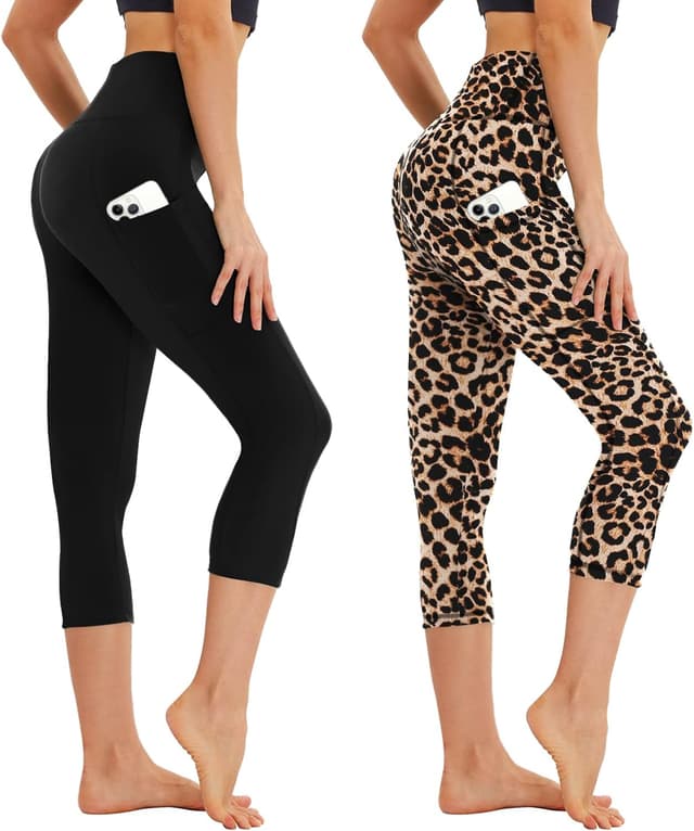 Thumbnail 6 de AMIYOYO Capri Leggings mit Taschen 3/4