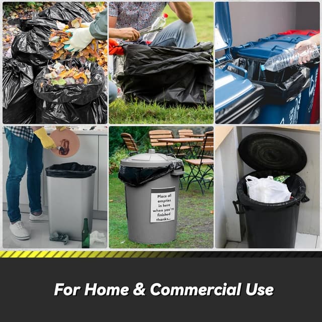 Thumbnail 6 de 55–60 Gallon Commercial Trash Bags 100-count 🗑