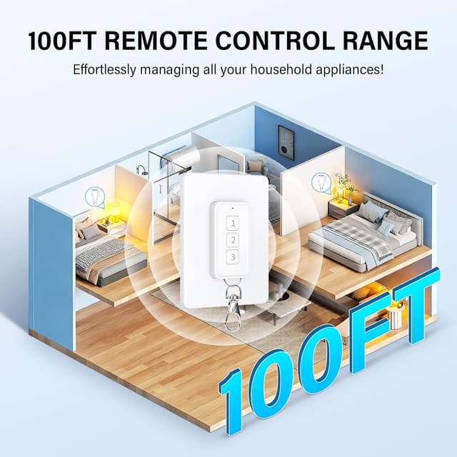 Detalle de Presa telecomandata 3 pezzi 30 m