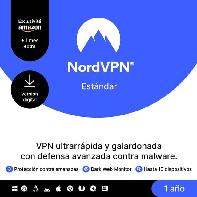 Thumbnail 4 de NordVPN Básico VPN 10 Dispositivos