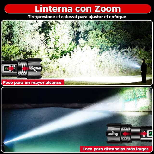 Thumbnail 5 de Shadowhawk S1479 1.000.000 lúmenes 30W