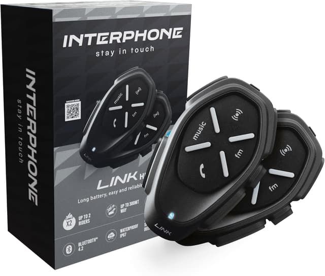 Thumbnail 5 de INTERPHONE INTERPHOLINKTP Auriculares Bluetooth para casco 12h