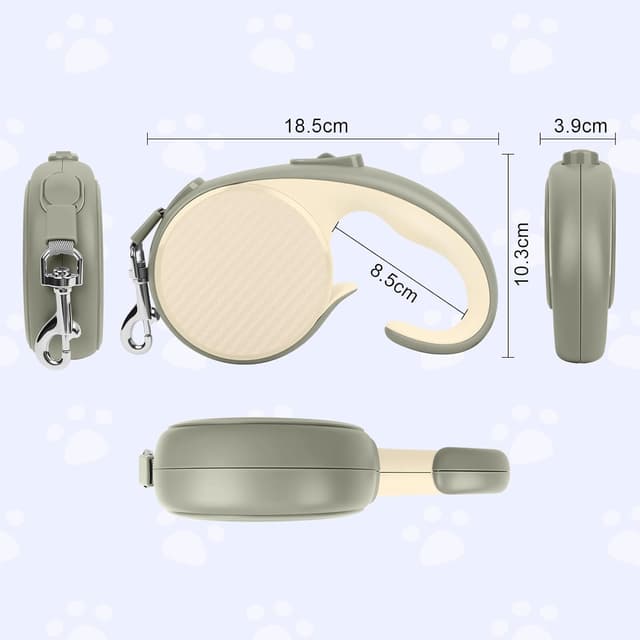 Thumbnail 2 de Doklasu Retractable Dog Leash 5m with One-Hand Brake