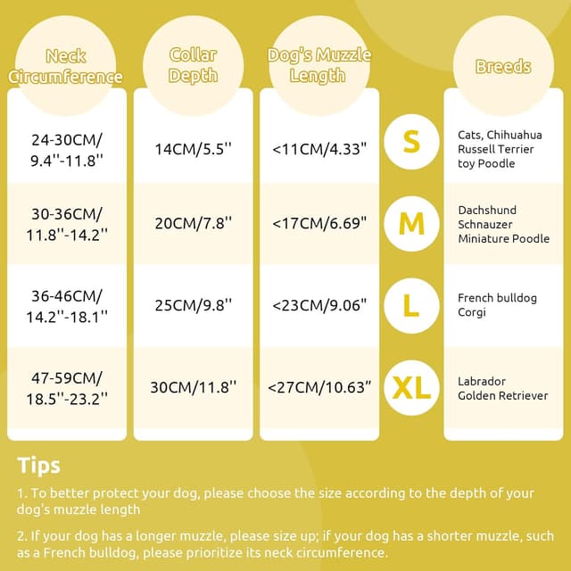 Thumbnail 2 de PUZAUKAL Dog Cone After Surgery L