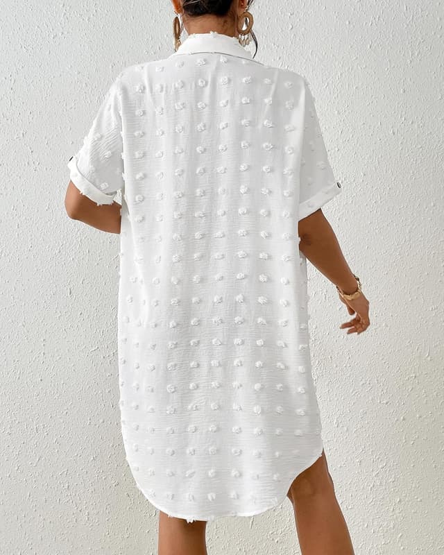 Thumbnail 4 de Bsubseach Swimsuit Coverup Swiss Dot