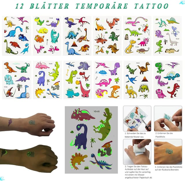 Thumbnail 2 de Dino Party Mitgebsel 80-teilig