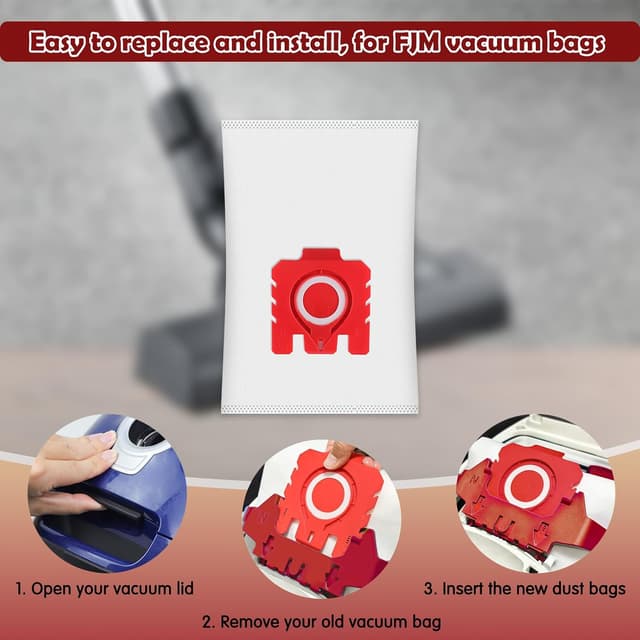 Thumbnail 5 de 12 Pack FJM Vacuum Bags with Filters 10123220