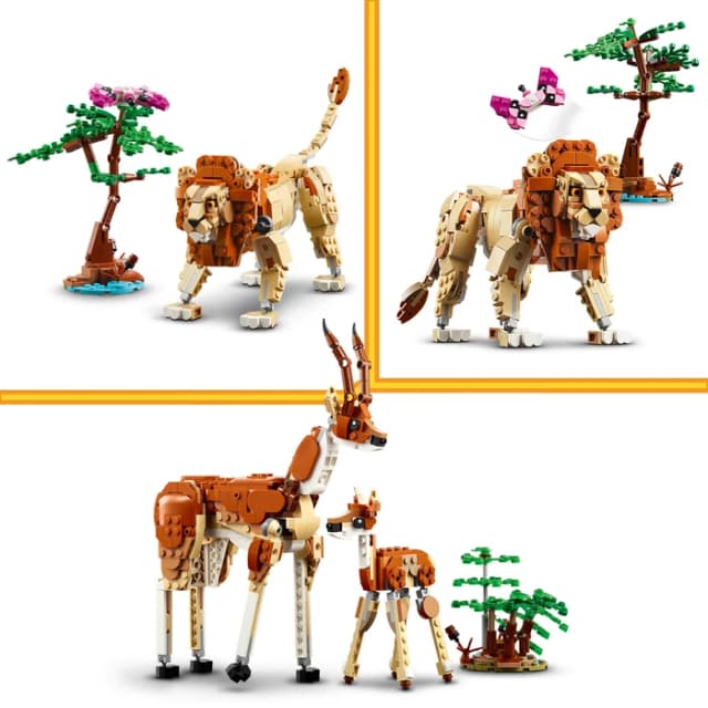 Thumbnail 5 de Lego 31150 Tiersafari 780 Teile