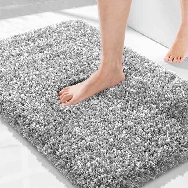 Detalle de Yimobra Bathroom Rugs 32x20 Plush Bath Mat