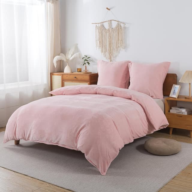 Detalle 1 de RongRongIN Flauschige Bettwäsche 240 x 220