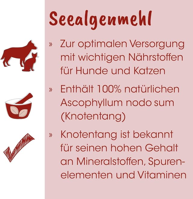 Thumbnail 1 de Fit-BARF Algenmehl 250g für Hunde & Katzen 🐾