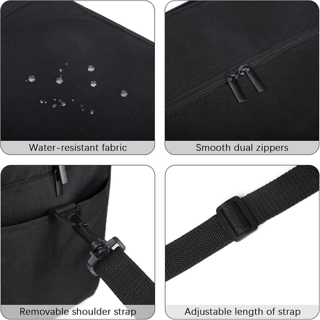 Detalle 2 de SZDPC Travel Duffel for Ryanair Cabin Bag 40x20x25cm – underseat carry-on duffel with detachable shoulder strap