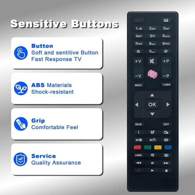 Thumbnail 1 de VINABTY RC4870 replacement remote for Bush TV