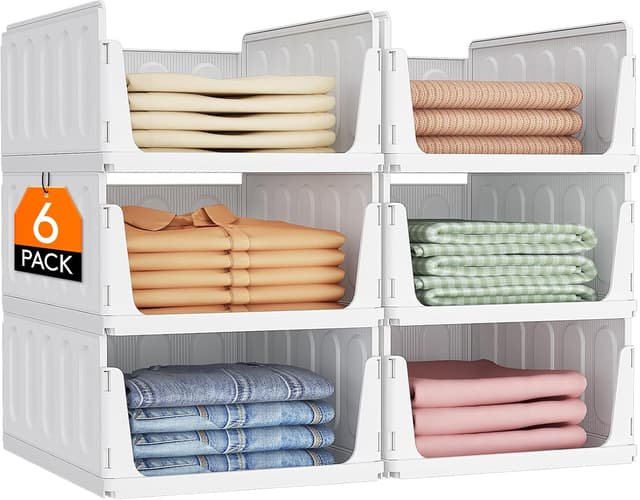 Detalle de Lifewit Kleiderschrank Organizer 24 l