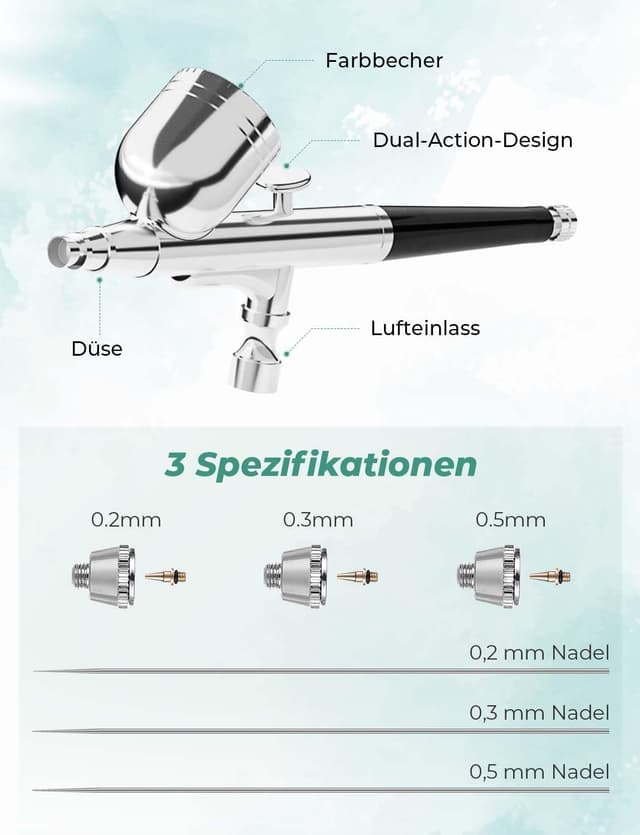 Thumbnail 5 de Oasser Airbrush Set 36 PSI