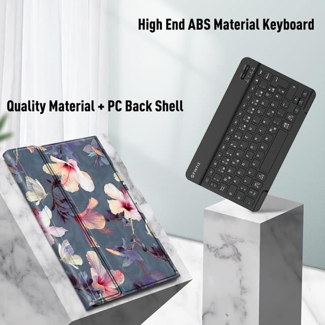 Detalle de FINTIE Tastatur Hülle für Samsung Galaxy Tab A11+ Plus 11" (2025) & Tab A9+ Plus 11" (2023) – abnehmbares Bluetooth-Keyboard Cover