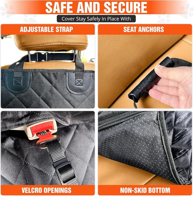 Thumbnail 6 de Dog Car Seat Covers 600D Waterproof