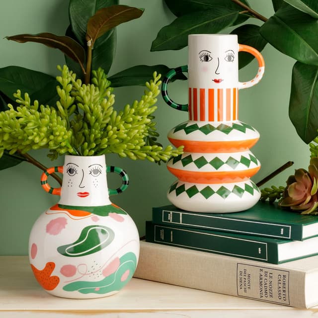 Detalle de Vaso in ceramica Baroni Home 16x14x27 cm