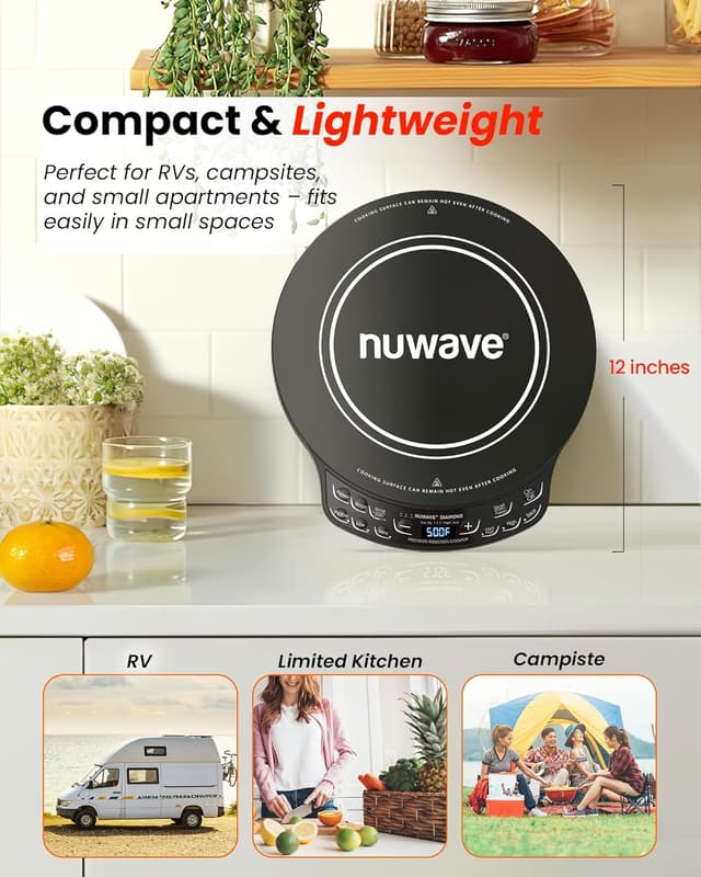 Thumbnail 5 de Nuwave Diamond Induction Cooktop 91 Temps