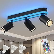 Imagen de Plafonnier LED ajustable RGB 33 W ⚙ en OfertitasTOP