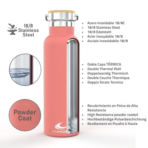 Thumbnail 2 de Daikoku Botella Agua Acero Inoxidable 750 ml 🚰
