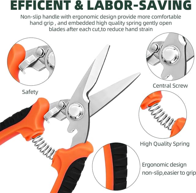 Thumbnail 2 de Secateurs Pruning Scissors 3 Pack