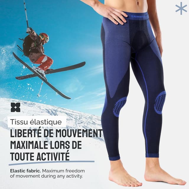 Thumbnail 3 de Ladeheid LAGI002 Caleçon thermique long homme