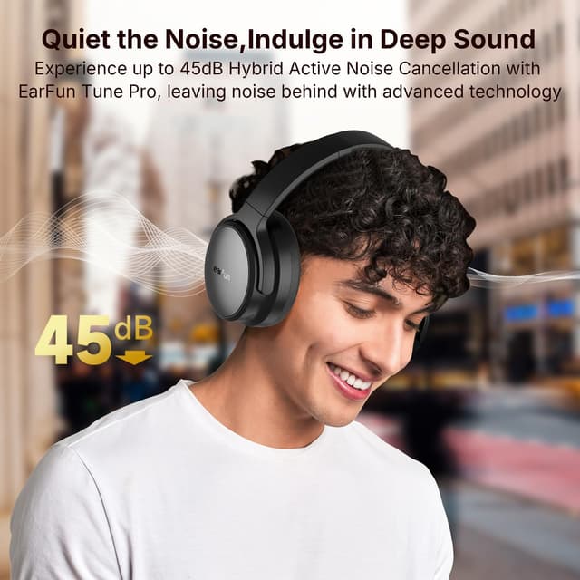 Detalle 2 de EarFun Tune Pro Active Noise Cancelling, 120H