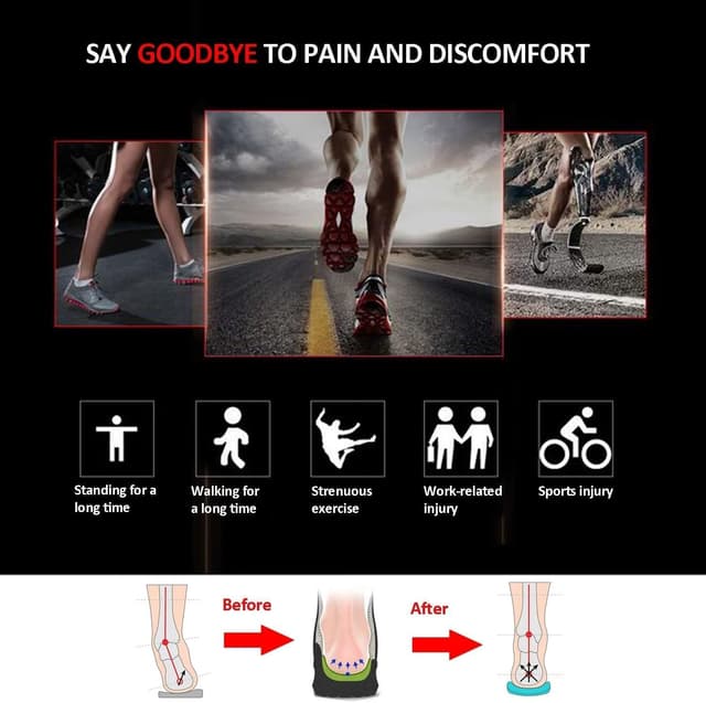 Thumbnail 4 de RooRuns Orthotic Inserts 3/4 Length