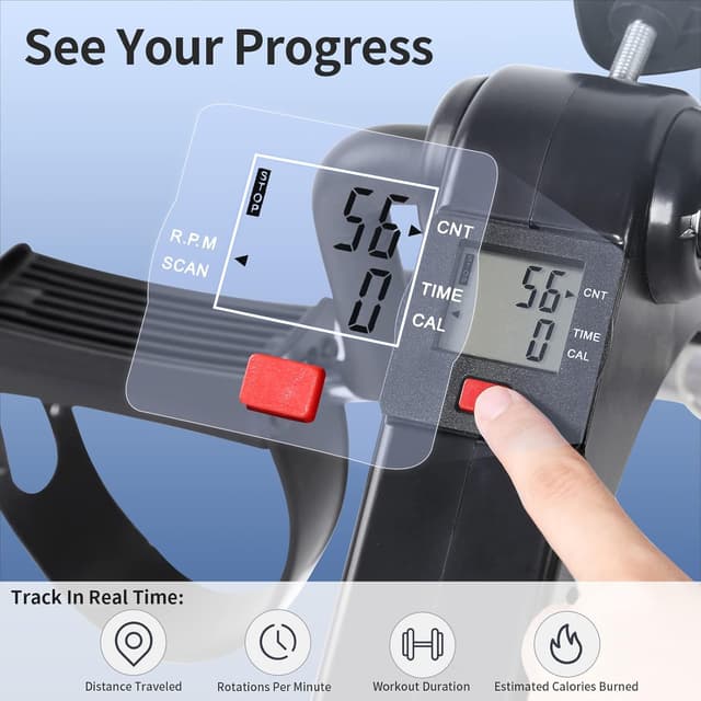 Thumbnail 2 de EVOLAND Pedal Exerciser Bike