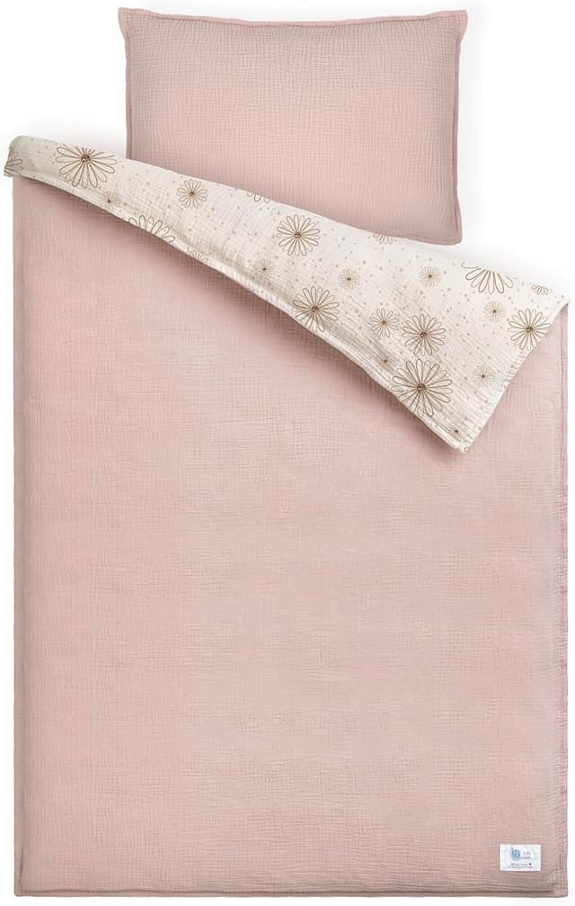 Detalle de lulumoon Musselin Kinderbettwäsche 100x135