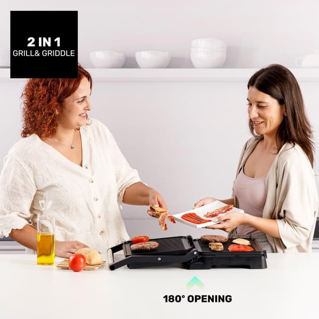 Thumbnail 2 de Taurus Grill Bistro 2600W 2 en 1 Grill y Plancha