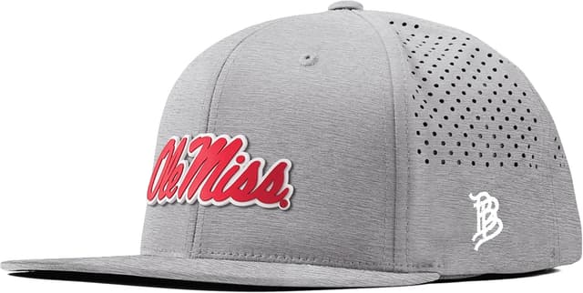 Thumbnail 6 de Mississippi Old Miss Rebels Flat Performance Collection Ole Miss Crimson Script PVC hat