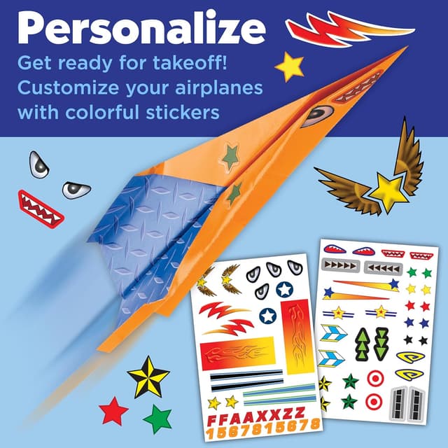 Thumbnail 4 de Creativity for Kids Paper Airplane Squadron Kit