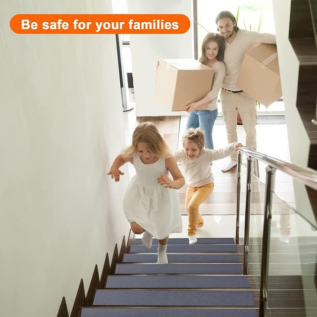 Thumbnail 3 de OQingluan Bande Antidérapante Escalier Gris 10 cm x 18 m