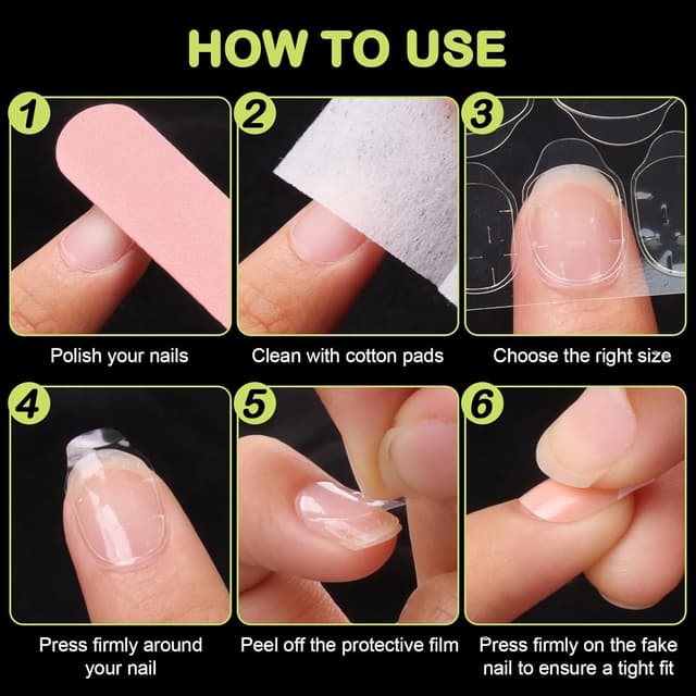 Thumbnail 6 de Yatinkim Nagelkleber 1440 Stück Tabs