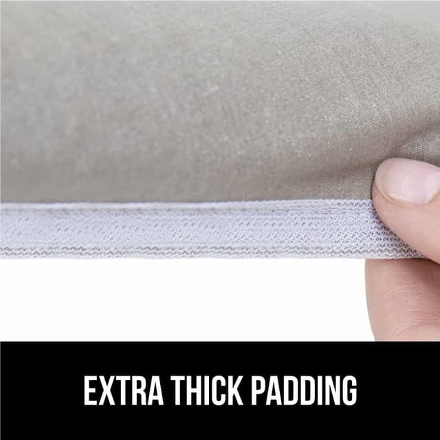 Thumbnail 6 de Gorilla Grip The Original Ironing Board Cover and Pad (Silicone Coating, 400°F Scorch Resistant) Silver 15x54