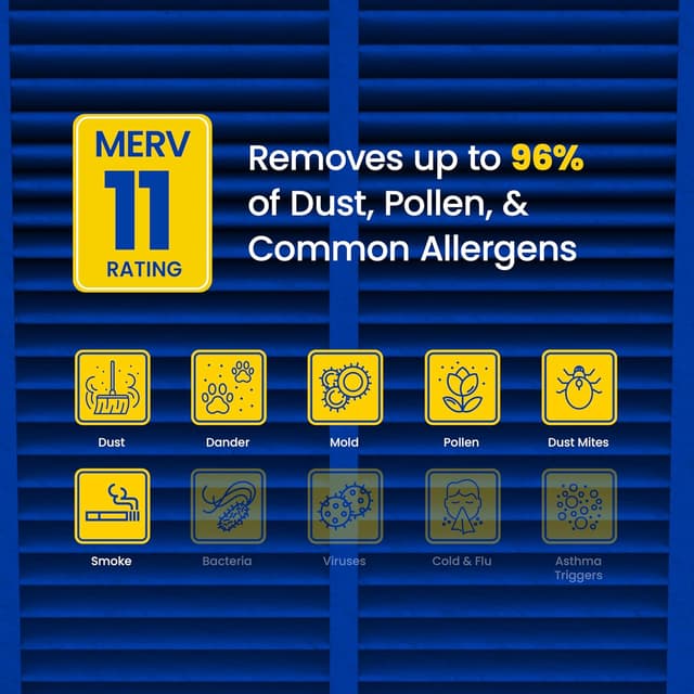 Detalle 2 de AprilAire 210 MERV 11 filter, 20x25x4