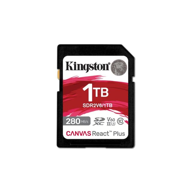 Detalle de Kingston Canvas React Plus SD 1TB