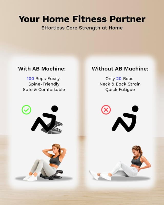 Detalle de AIRHOP Ab Machine, 4-Speed ⚙