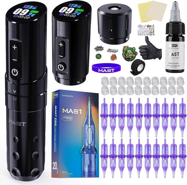 Imagen de MAST TATTOO Flip3 Kit macchina tatuaggi 7 lunghezze en OfertitasTOP