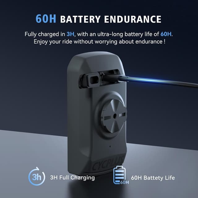 Thumbnail 4 de CYCPLUS M1 GPS Fahrradcomputer kabellos